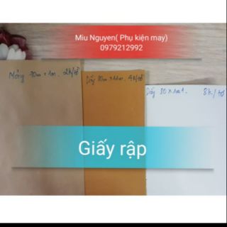 Combo 10 giấy vẽ rập loại dầy