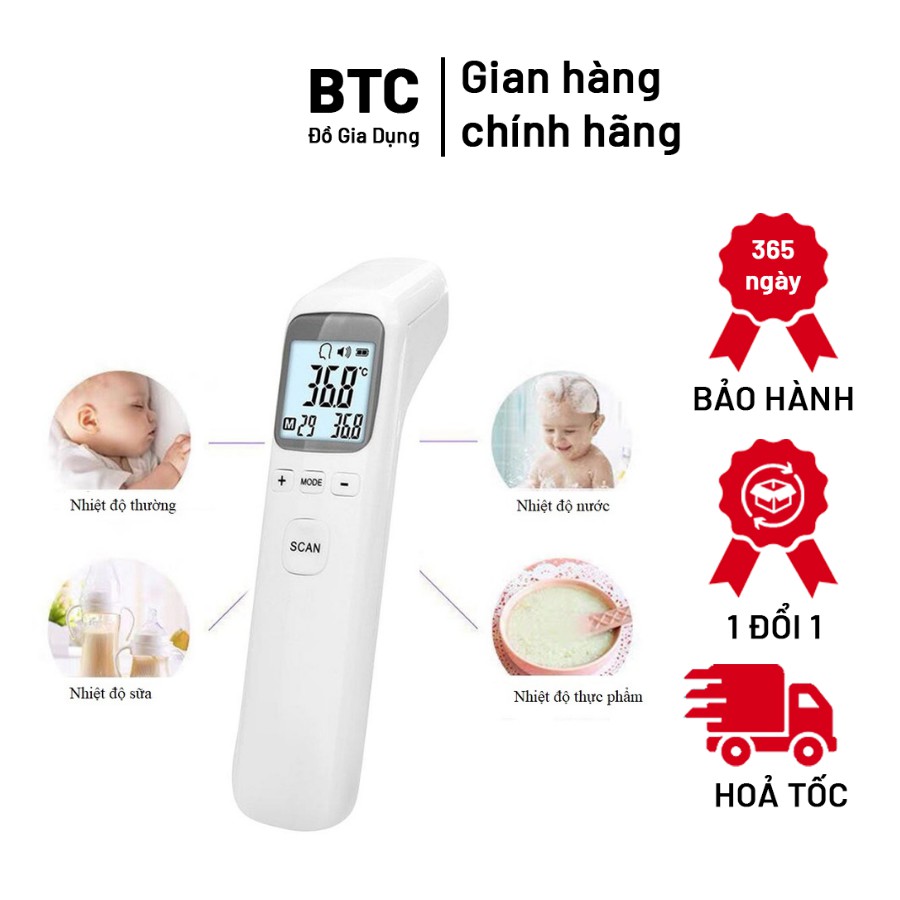 Nhiệt kế điện tử, nhiệt kế hồng ngoại, máy đo nhiệt độ - Bảo hành theo nhà sản xuất