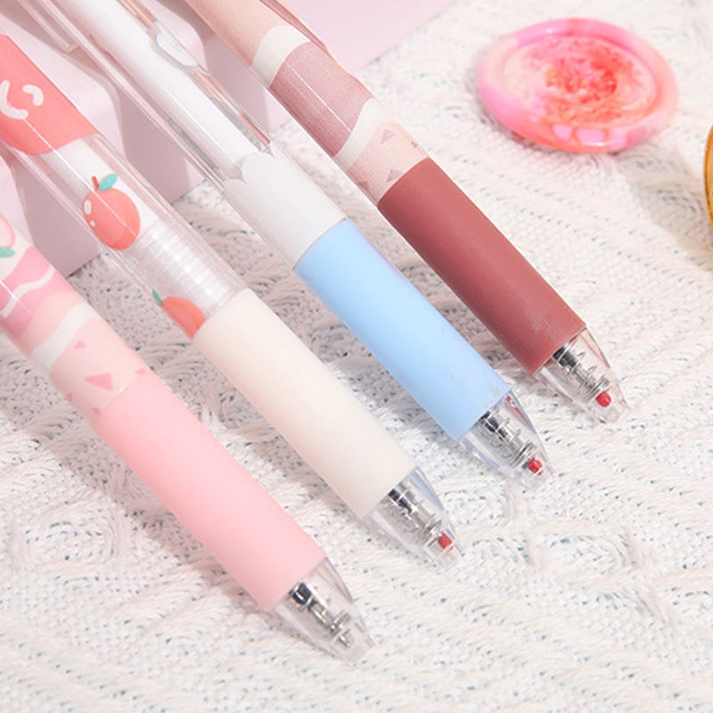 Bút Bi Mực Đen Ngòi 0.5mm Hình Gói Snack Sáng Tạo Có Thể Thu Gọn Cho Học Sinh