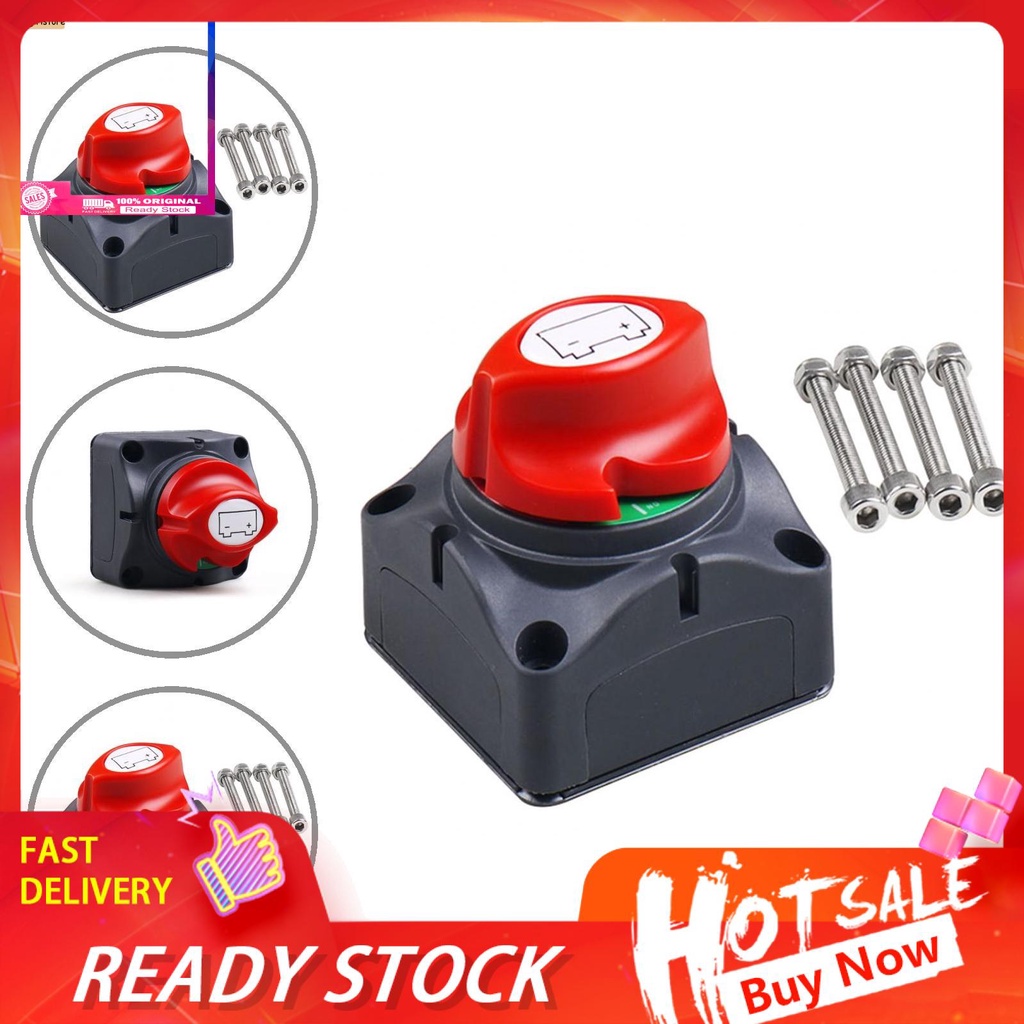 Công tắc bật/tắt bình ắc quy 12V dễ thương cho xe hơi/xe tải/tàu thủy