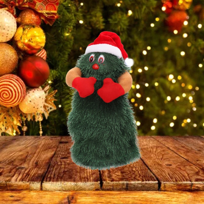 Cây Thông Giáng Sinh Điện Tử Nhảy Múa Có Nhạc Dành Cho Búp Bê