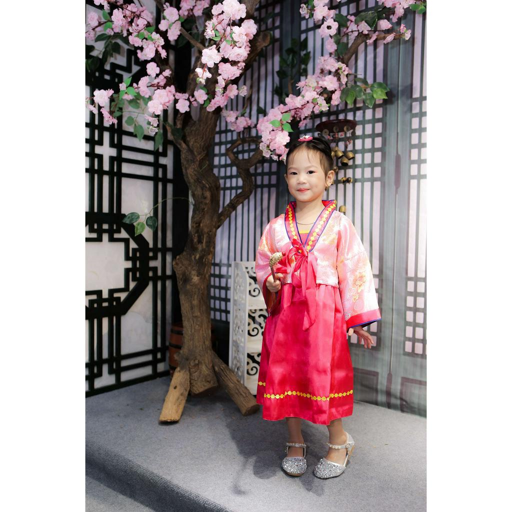 Bộ Hanbok truyền thống cho bé gái AK01