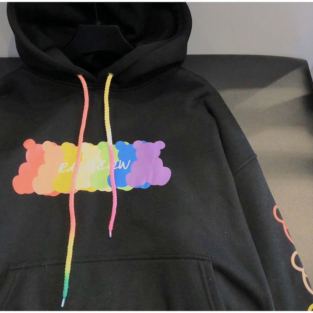 Áo Hoodie GUMMY BEAR unisex nam nữ 2 màu SV Plus - 29 full size M L XL