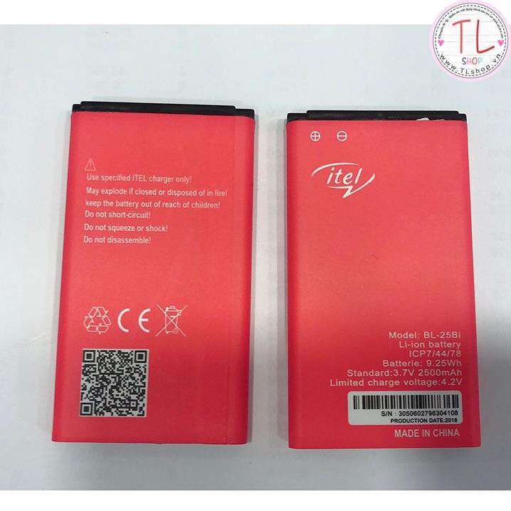 Pin - Pin BL-25BI - Pin Selfie pro 1511 - Pin 5602 - Pin 5611 - Pin 5625 - PIN ITEL