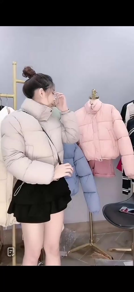 Khoác Phao Béo Rút Dây Dáng Ngắn Chất Liệu Siêu NHẸ | BigBuy360 - bigbuy360.vn