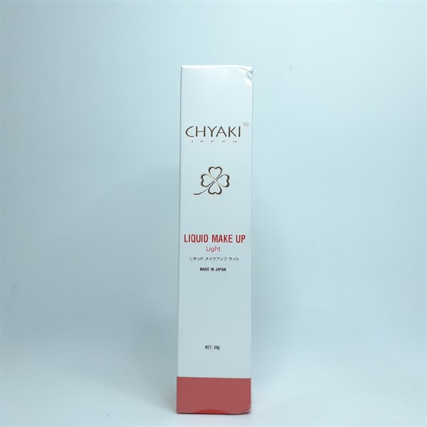 Kem Trang Điểm Chống Nắng Chyaki Liquid Make Up Light 50g