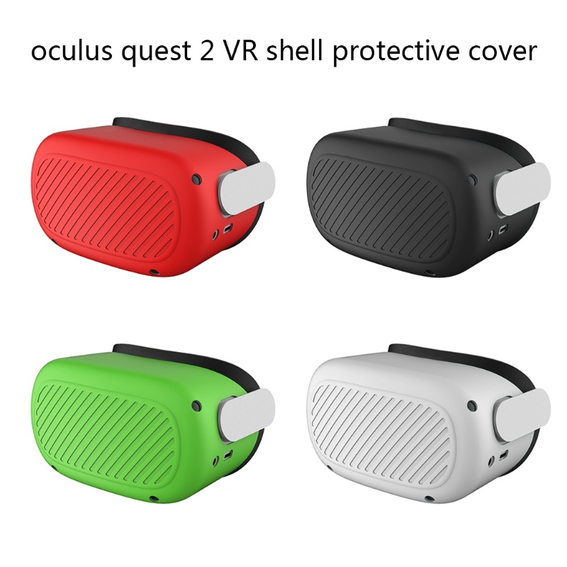 Vỏ silicon bảo vệ đầu tai nghe chống trầy cho Oculus Quest 2&lt;br&gt;