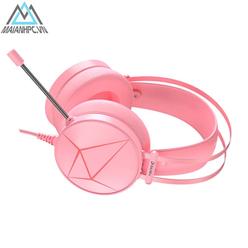 Tai nghe DareU EH722s 7.1 pink queen hàng chính hãng