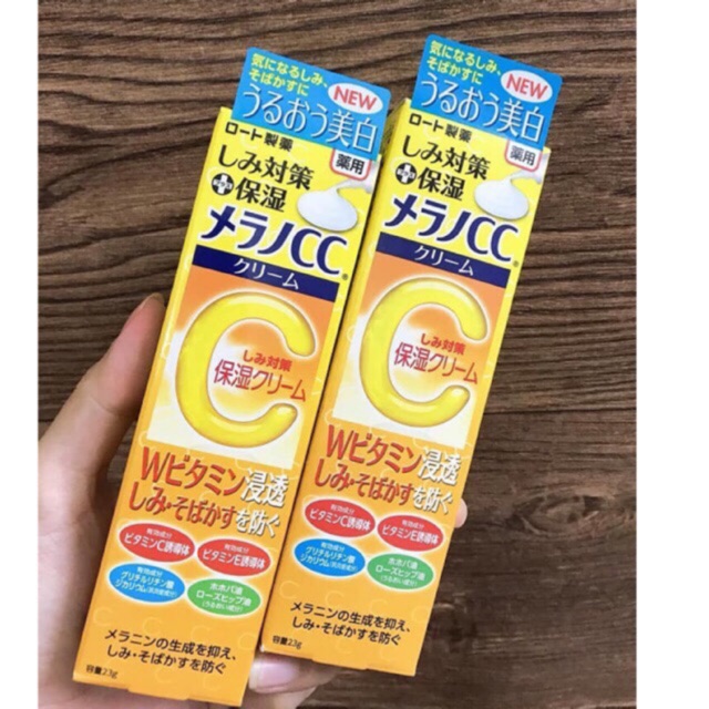 ( Sẵn Bill) Kem dưỡng Melano CC cream 23g Nhật bản