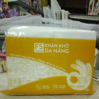 Khăn khăn khô đa năng F5 clean 500g