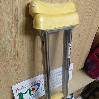 [Ship Hỏa Tốc Trong Ngày] - Nạng Chống Nách Bằng Inox Cao Cấp - 1 Chiếc