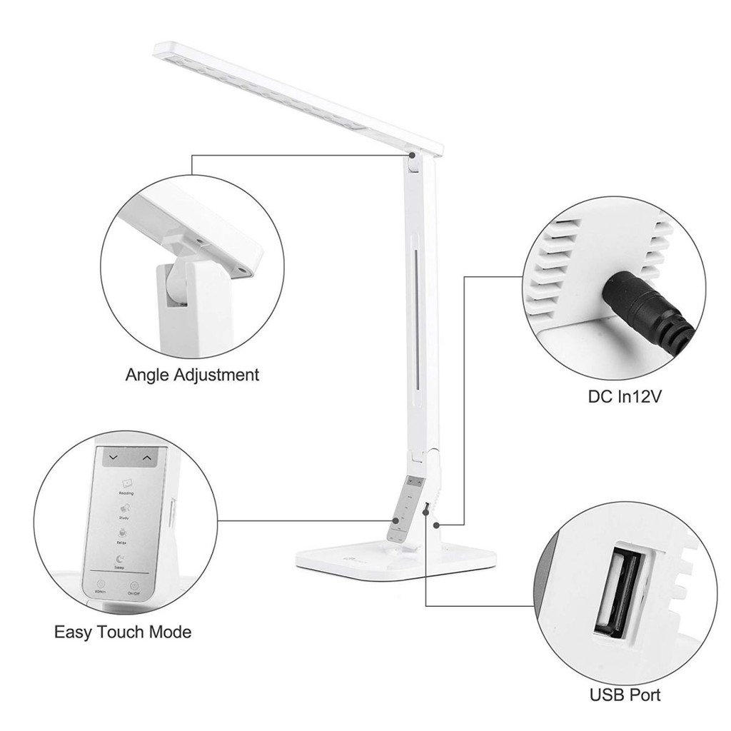 Đèn LED chống cận TaoTronics TT-DL01/ DL02 14W, 4 chế độ sáng hẹn giờ - Chính hãng