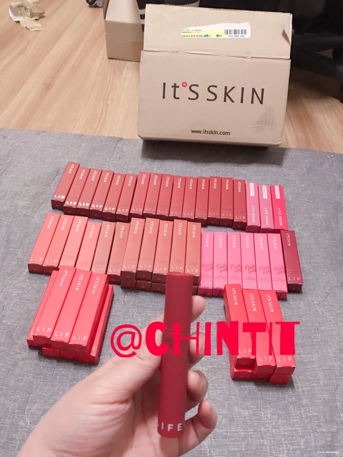 Son kem siêu lì It’s Skin Life Color Lip Crush Matt