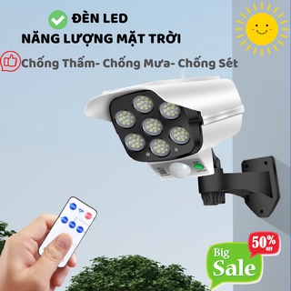 Đèn Led năng lượng mặt trời , đèn năng lượng mặt trời hình camera chống trộm siêu sáng ATILA SHOP