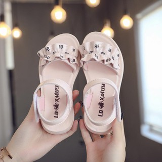 Cô Gái Dép2019Thời Trang Mới Mùa Hè Trẻ Em Hàn Quốc Roman Giày Bé Gái Mềm Chống Trượt Giày Công Chú0