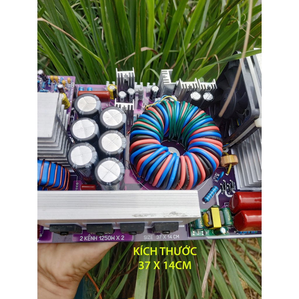 Mạch Công Suất Class D 2 Kênh Liền Nguồn 220V