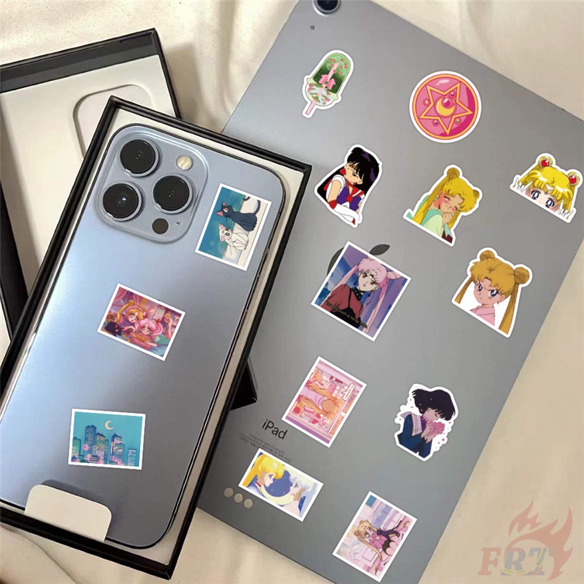 56 Cái / Bộ ☆ Hình Dán Thủy Thủ Mặt Trăng ☆ Sticker Dán Tường Chống Thấm Nước Thời Trang