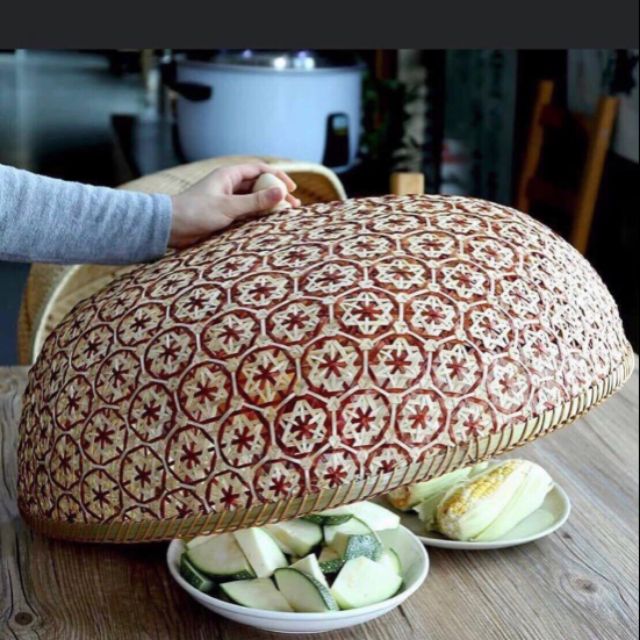 Lồng Bàn Tre Đan Hoa