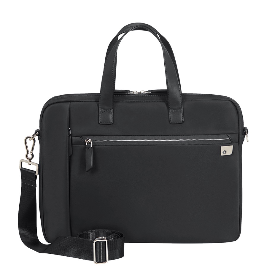 Cặp xách Samsonite Eco wave new tag màu đen (giá mới 3,5tr) | BigBuy360 - bigbuy360.vn