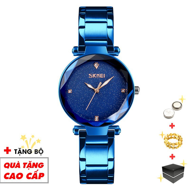 Đồng hồ nữ SKMEI chính hãng thời trang cao cấp mặt 3D lung linh trẻ trung chống nước chống xước SMW02  -SHOP NGỌC HUYỀN | BigBuy360 - bigbuy360.vn