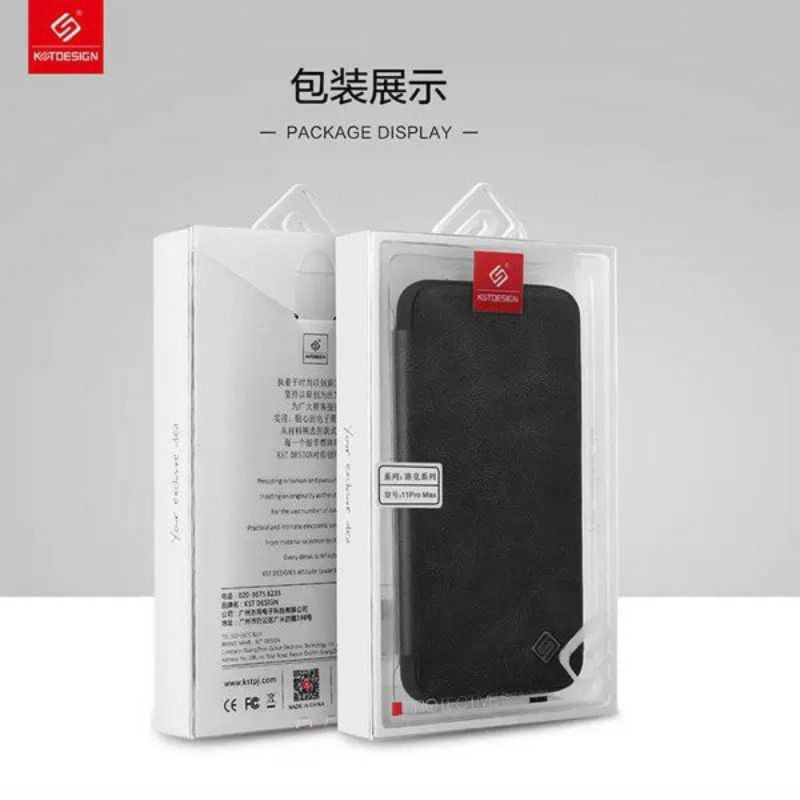 Bao da KST Desing cho iPhone 7 Plus/ 8 Plus/ X/ XS/ XS Max/ 11/ 11 Pro/ 11 Pro Max có ngăn để thẻ chính hãng