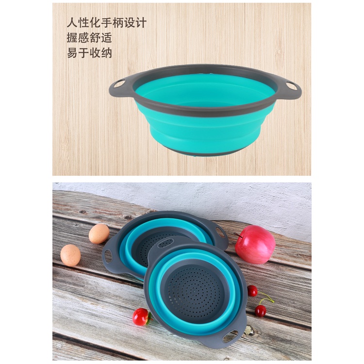 Rổ đựng rau củ quả tiện lợi có thể gấp gọn