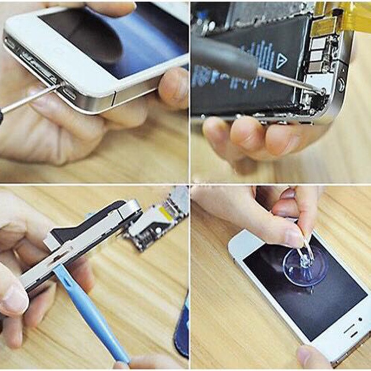 Bộ Dụng Cụ Sửa Chữa Điện Thoại Di Động Chuyên Nghiệp 8 / 10 / 11 Trong 1 Cho Android / Máy Tính Bảng / iphone