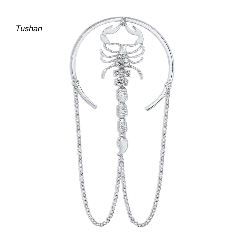 Vòng Đeo Cánh Tay Dạng Vòng Hở Màu Sáng Lâu Trôi Cho Nữ