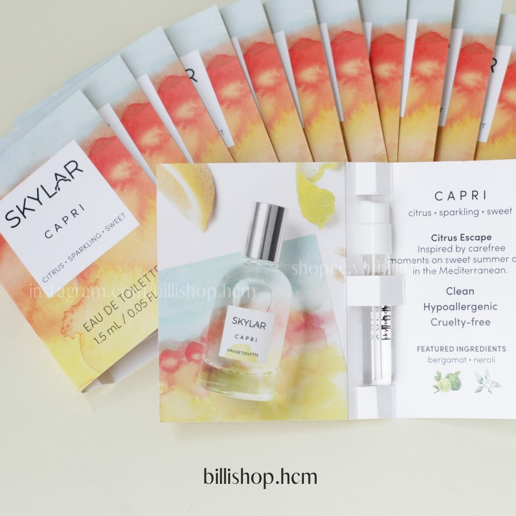 [Bill chính chủ] Vial/sample nước hoa SKYLAR Salt Air Eau de Toilette 1,5ml | Thế Giới Skin Care