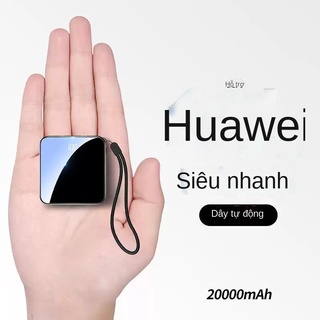 [K285]◎☼Pin sạc dự phòng 20000MAH/60000MAH- nhanh 18W-nhỏ gọn di động-đi kèm với dây cáp tiện dụng