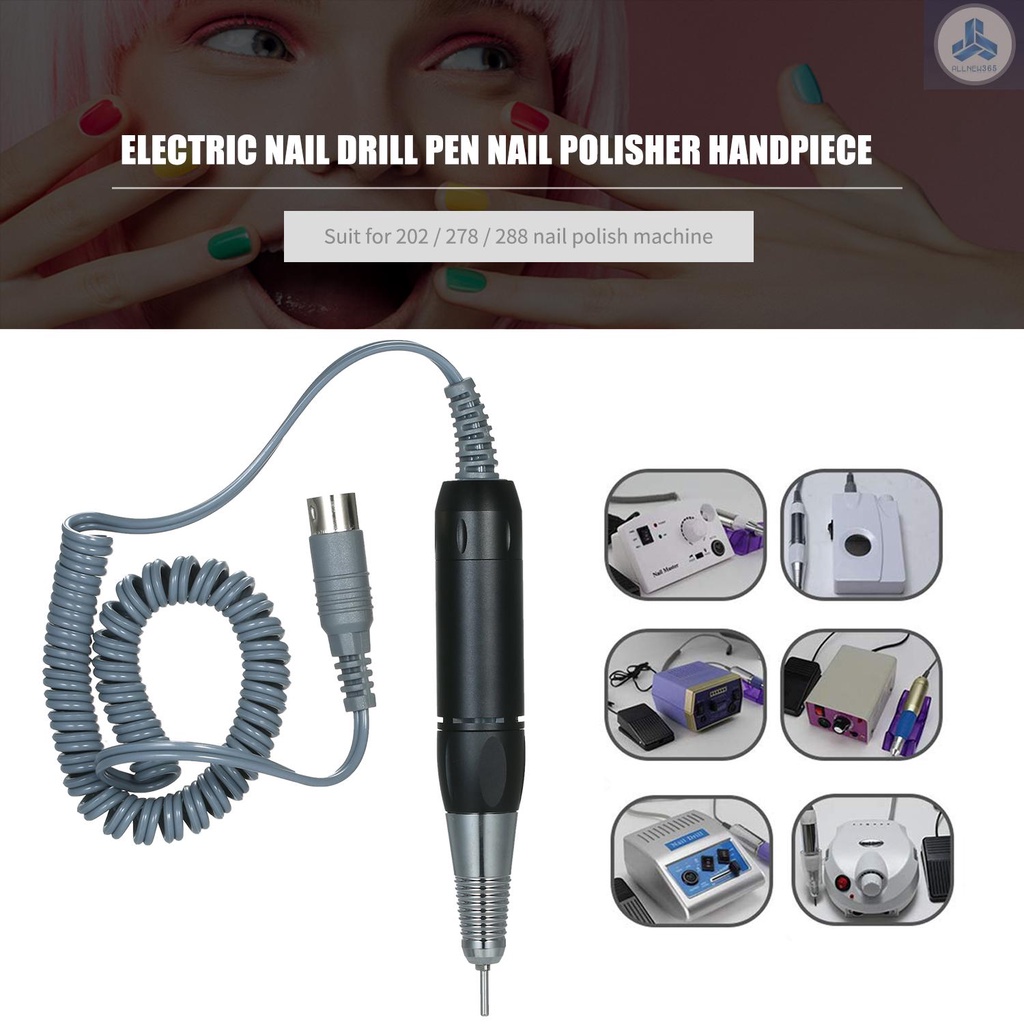 Máy Mài Đánh Bóng Móng Tay Chuyên Nghiệp Đen