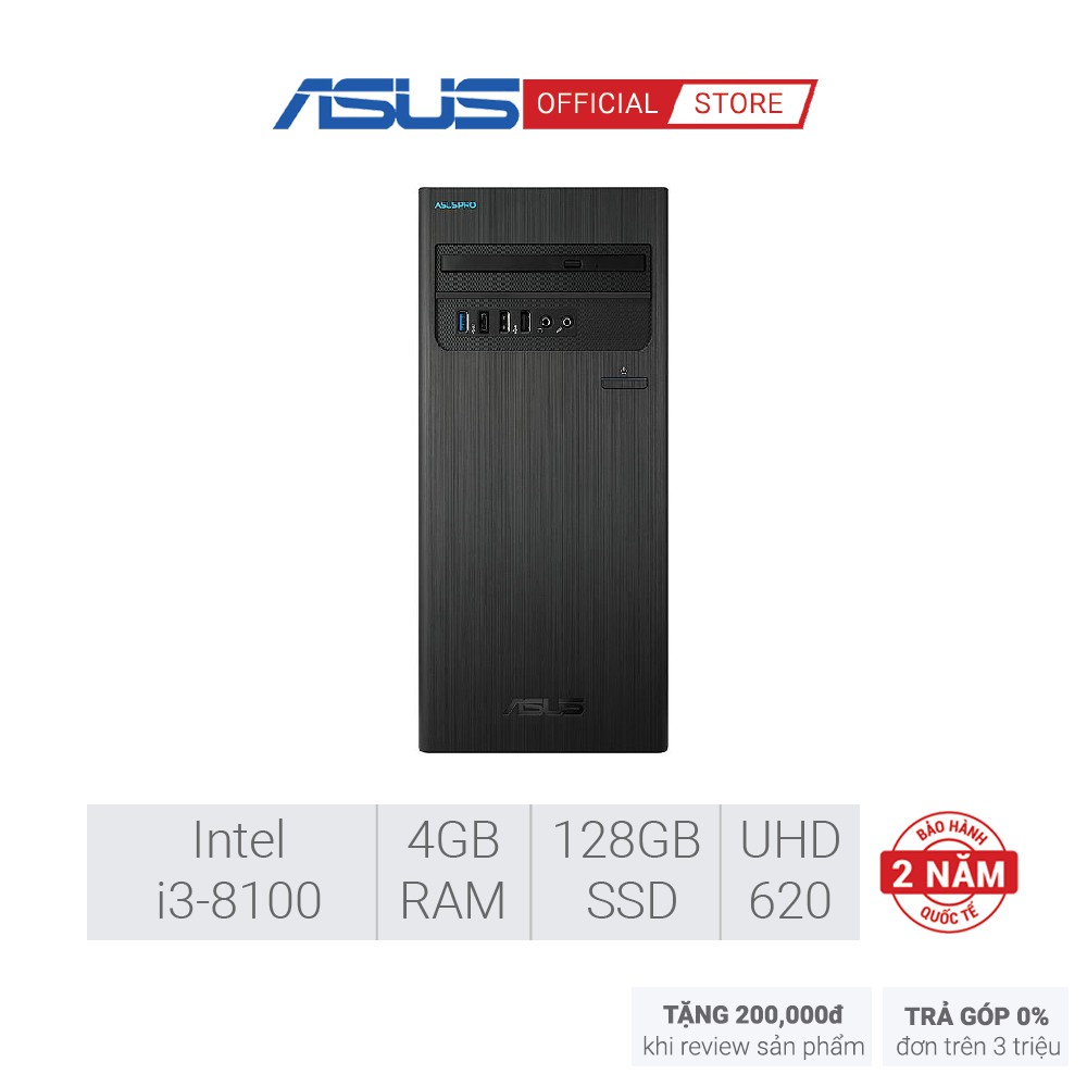 PC Asus D340MC | i3-8100 | 4GB RAM | 128GB SSD | K+M | Linux