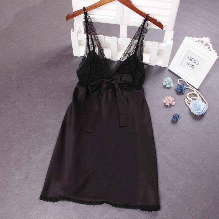 Váy ngủ Lụa hai dây big size tới 65kg sexy phối ren ngực cao cấp 🔥FREESHIP 50k🔥đồ ngủ lụa đẹp giá rẻ | BigBuy360 - bigbuy360.vn