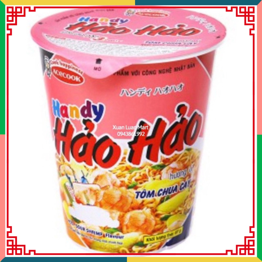 HOT LIKE Mì Cốc Hảo Hảo Handy Ly 67g/ Mini Handy
