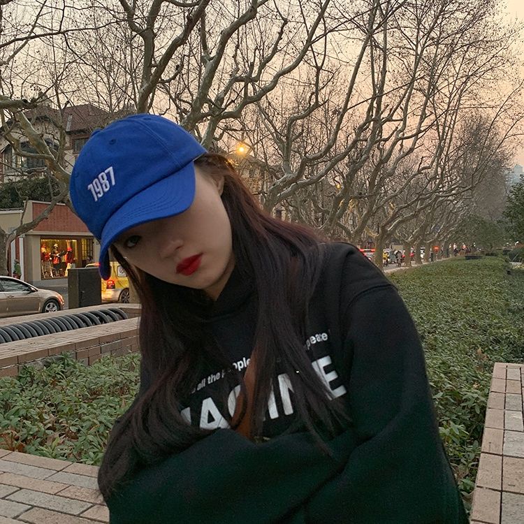 Mũ lưỡi trai mềm số 1987 chống nắng thời trang ngọt ngào cho nữ