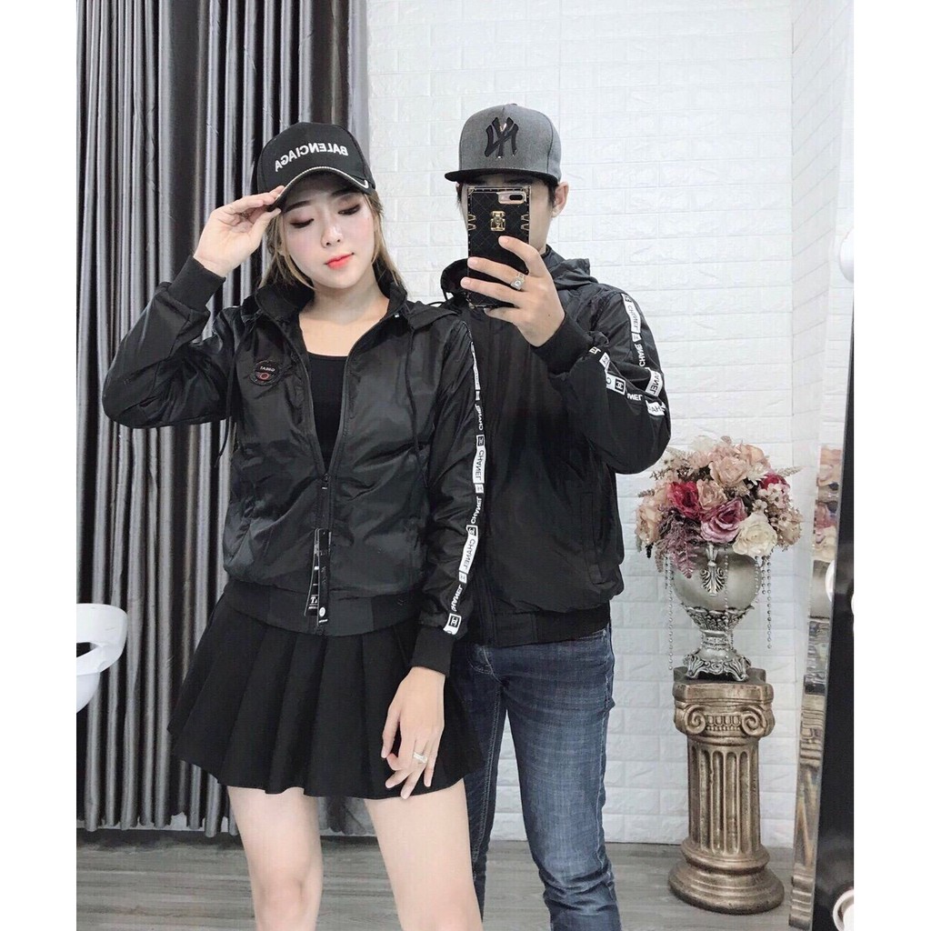 Áo khoác nam nữ cặp đôi Áo khoát nam gió dù 2 lớp chống nắng GOODI cực hót siêu hot-M097