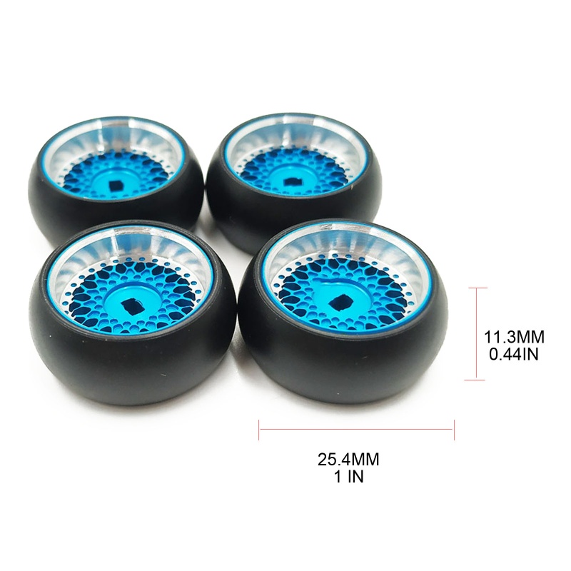 Bộ 4 Bánh Xe Đồ Chơi Điều Khiển Từ Xa Wltoys K969 K989 P929 Tỉ Lệ 1 / 28