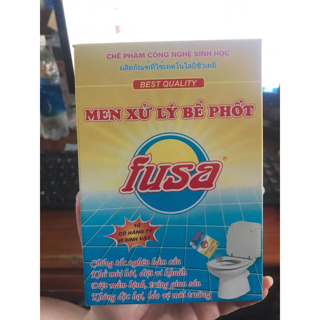 MEN XỬ LÝ BỂ PHỐT FUSA