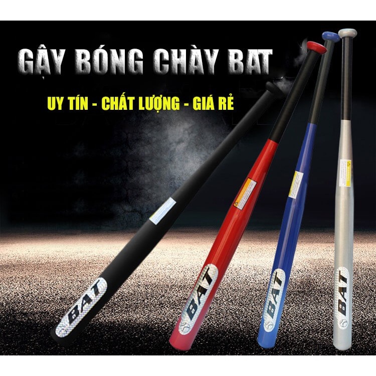 ❌Gậy Bóng Chày Thể Thao BAT 28 inch (71cm) Hợp Kim Thép 88050 SIÊU THỊ 88