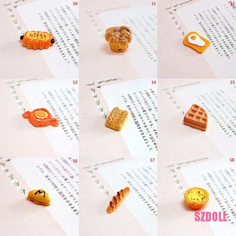 3 Mô Hình Bánh Mì Nhân Tạo Mini Ts2Szdoll Trang Trí Nhà Búp Bê