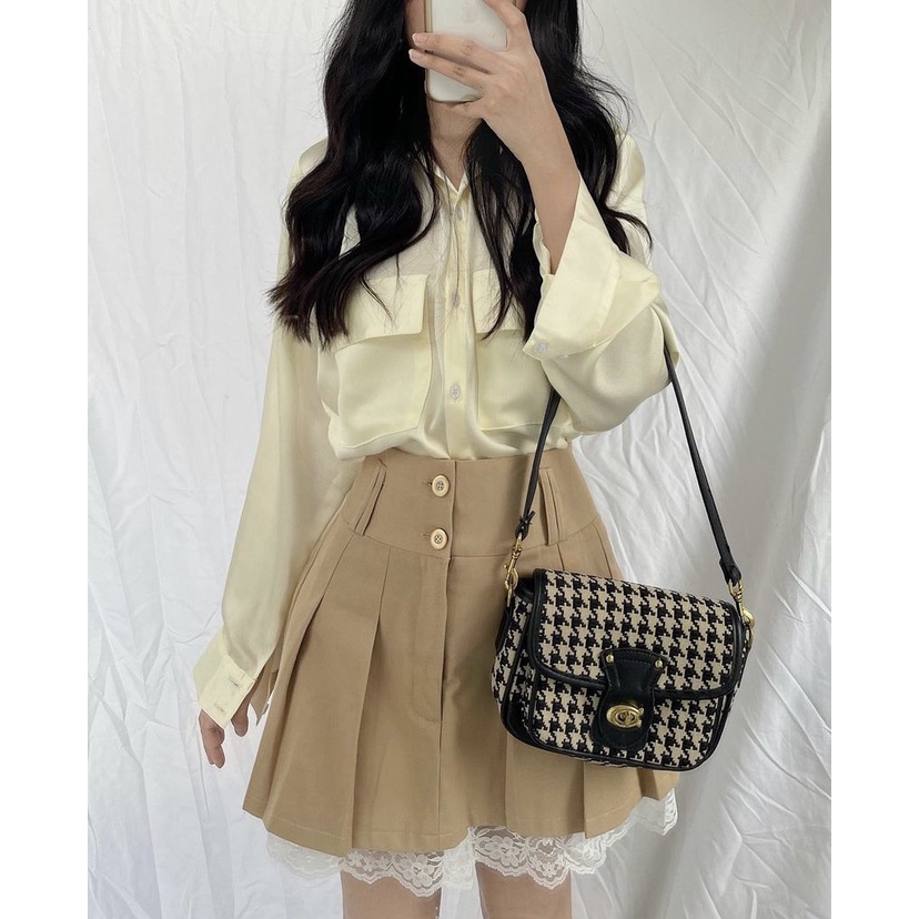 DII COLLECTON - Chân váy thiết kế lai ren