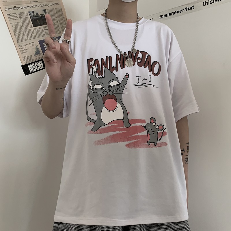 Áo thun tay lỡ form rộng unisex Tiger.86 AFR8