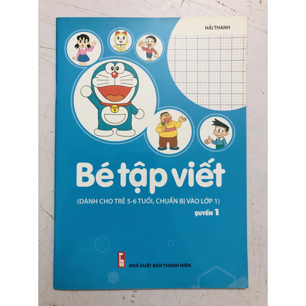 Sách - Combo Bé Tập Viết - Dành cho trẻ 5 - 6 tuổi - Chuẩn bị vào lớp 1 - Quyền 1,2 (2 cuốn)