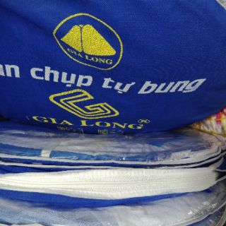 Màn Chụp Tự Bung GIA LONG. 1m6x2m. 2mx2m2