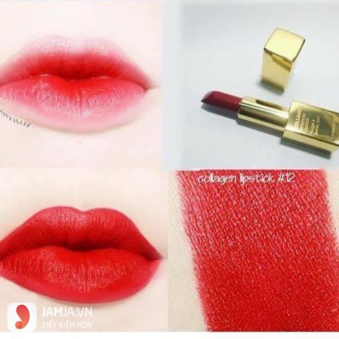 {Thanh Lý} Son Thỏi Có Tinh Chất Collagen Thefaceshop Collagen Ampoule Lip Stick 3.5g