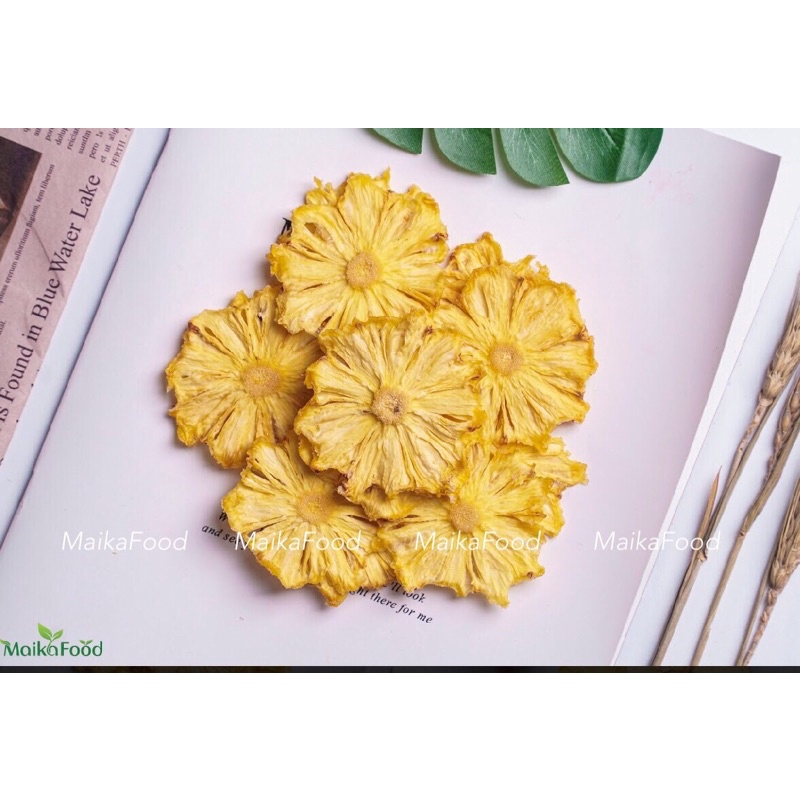 Dứa Sấy Lạnh Maika Food, Không Đường
