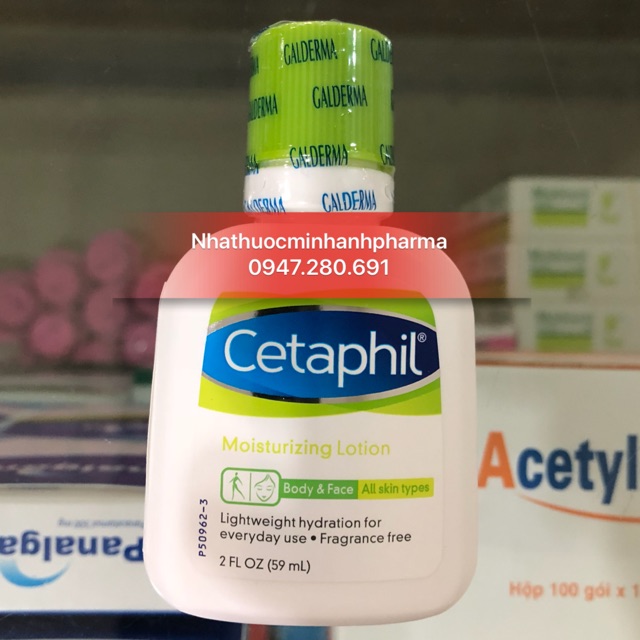 Sữa dưỡng ẩm CETAPHIL MOISTURIZING LOTION  chai 59ml