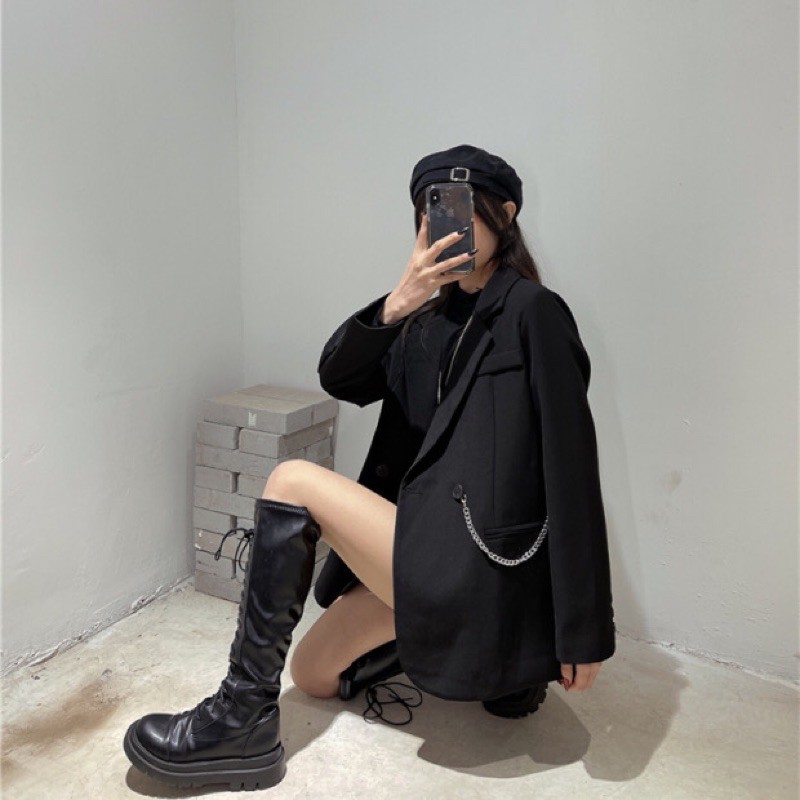 (VIDEO + ẢNH THẬT) Áo khoác blazer áo khoác vest ulzzang UNISEX HOT TIKTOK 2021 KÈM 2 ẢNH THẬT CUỐI | BigBuy360 - bigbuy360.vn