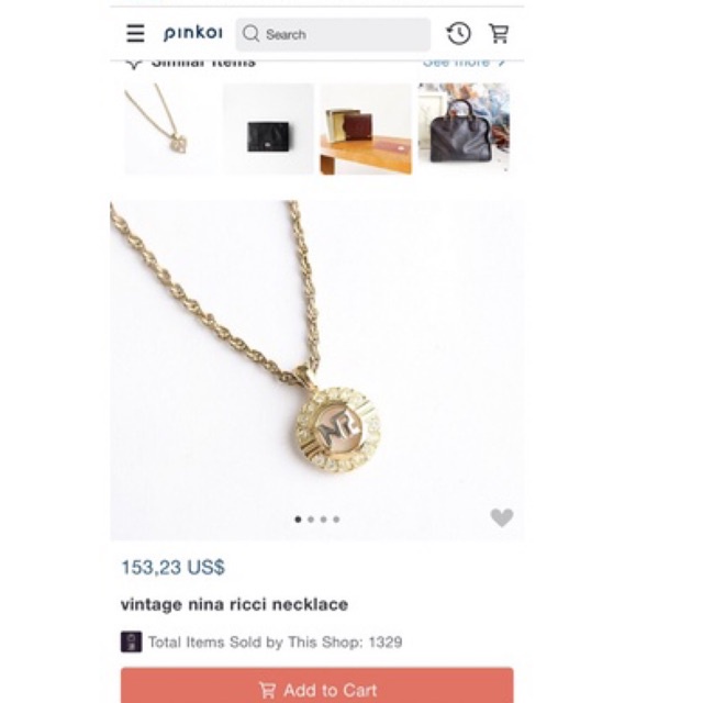 Dây chuyền Ni na 2hand