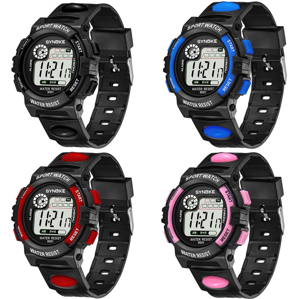 Đồng hồ đeo tay dạ quang kỹ thuật số máy thạch anh đa năng dành cho học sinh | BigBuy360 - bigbuy360.vn